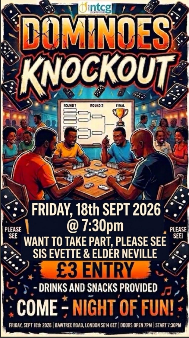 NTCG Deptford Dominoes Knockout
