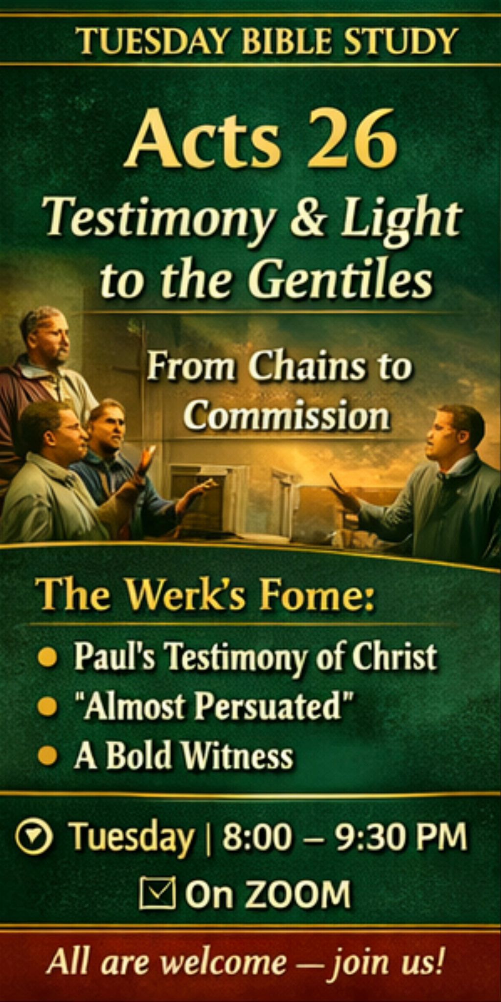 NTCG Deptford Bible Study